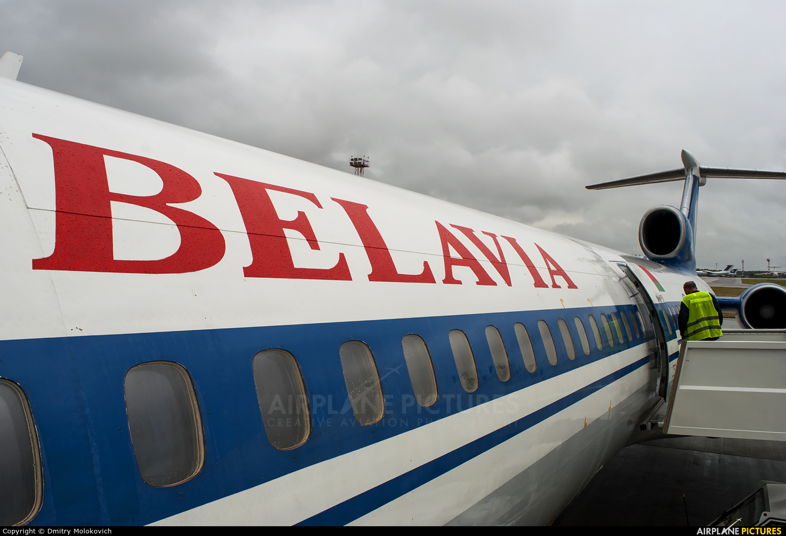 Belavia EW-85748 aircraft at Minsk Intl