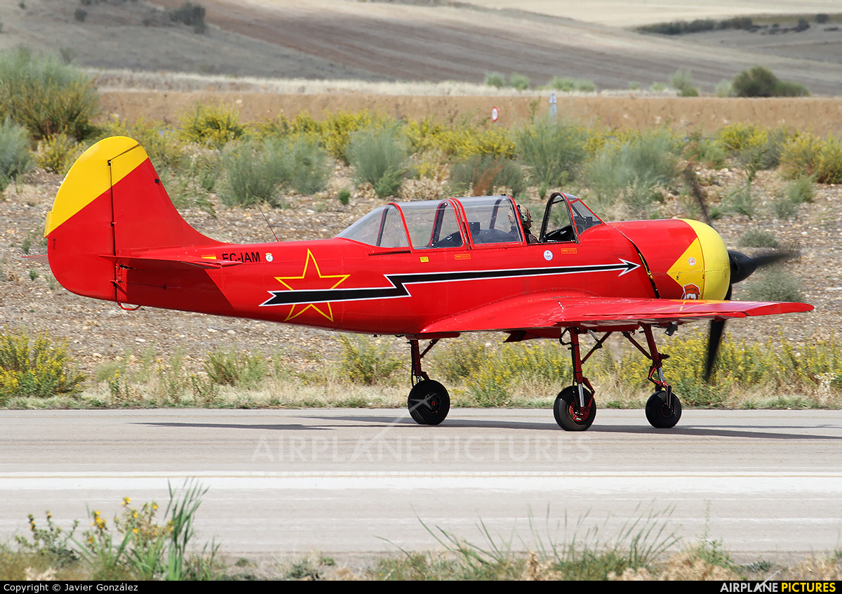 Private EC-IAM aircraft at Madrid - Torrejon