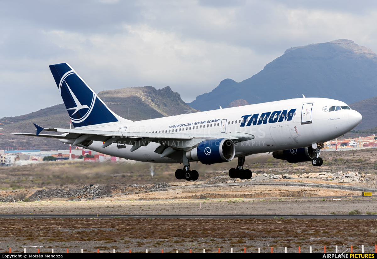 Tarom YR-LCA aircraft at Tenerife Sur - Reina Sofia