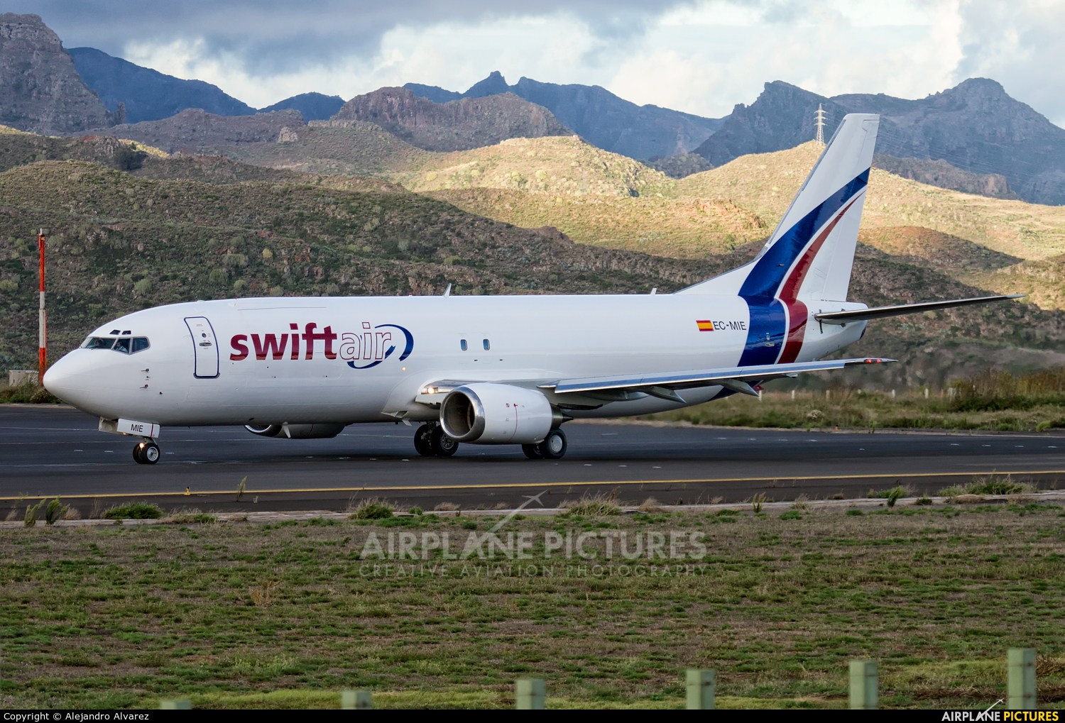 Swiftair EC-MIE aircraft at Tenerife Norte - Los Rodeos