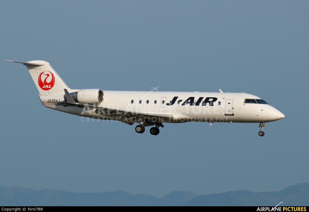 J-Air JA204J aircraft at Kansai Intl