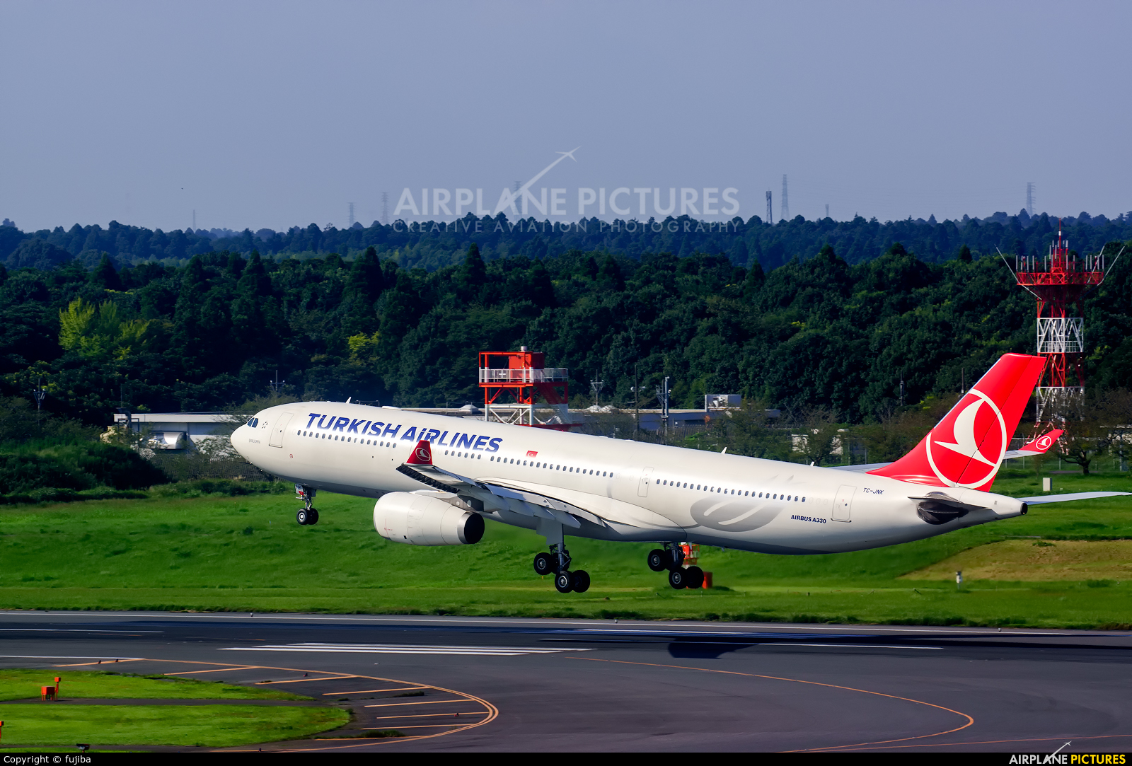 Turkish Airlines TC-JNK aircraft at Tokyo - Narita Intl