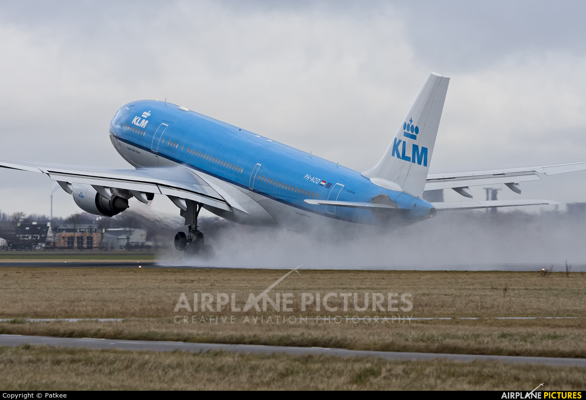 KLM PH-AOD aircraft at Amsterdam - Schiphol