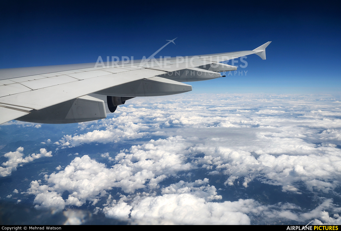 Emirates Airlines A6-EED aircraft at In Flight - Italy