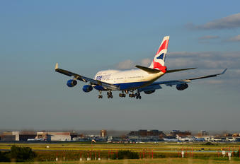 G-CIVD - British Airways Boeing 747-400