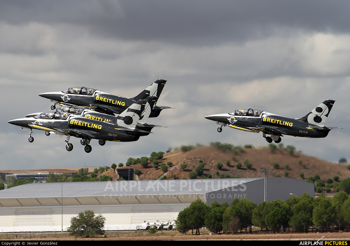 Breitling Jet Team ES-TLF aircraft at Madrid - Torrejon