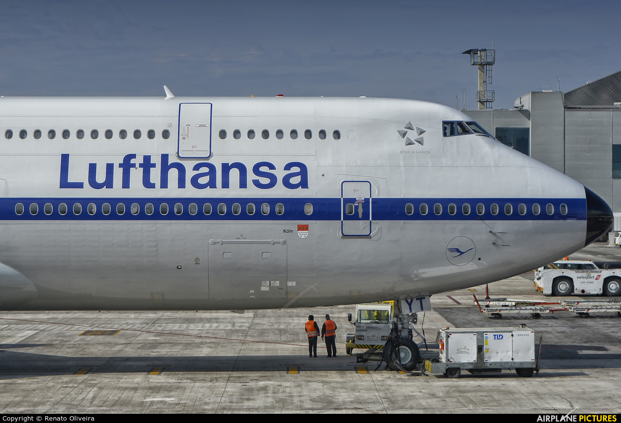 Lufthansa D-ABYT aircraft at São Paulo - Guarulhos