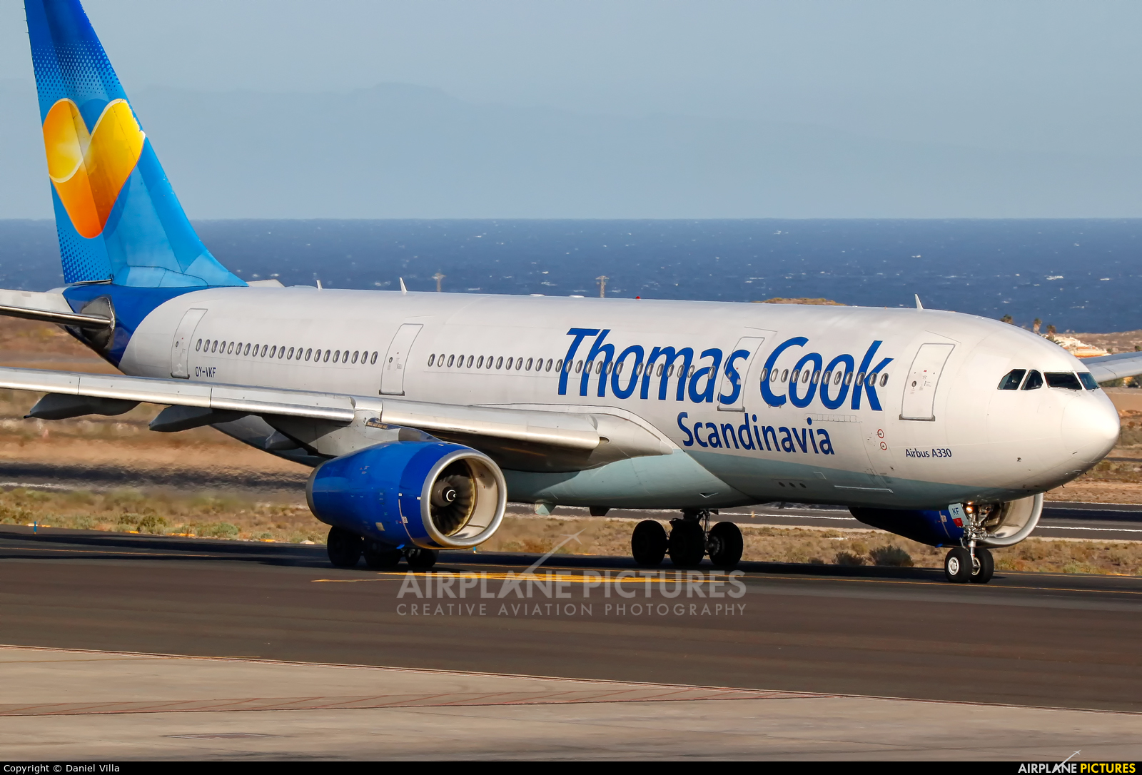 Thomas Cook Scandinavia OY-VKF aircraft at Tenerife Sur - Reina Sofia