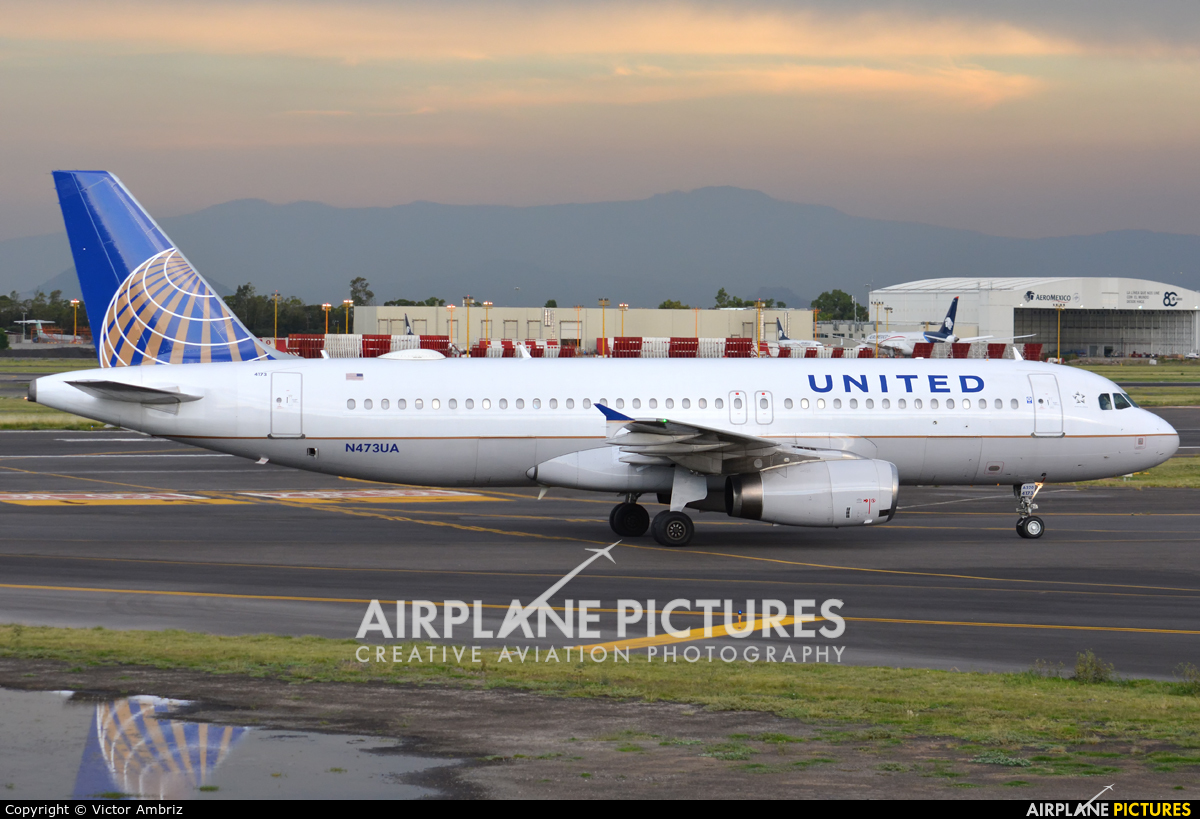 United Airlines N473UA aircraft at Mexico City - Licenciado Benito Juarez Intl
