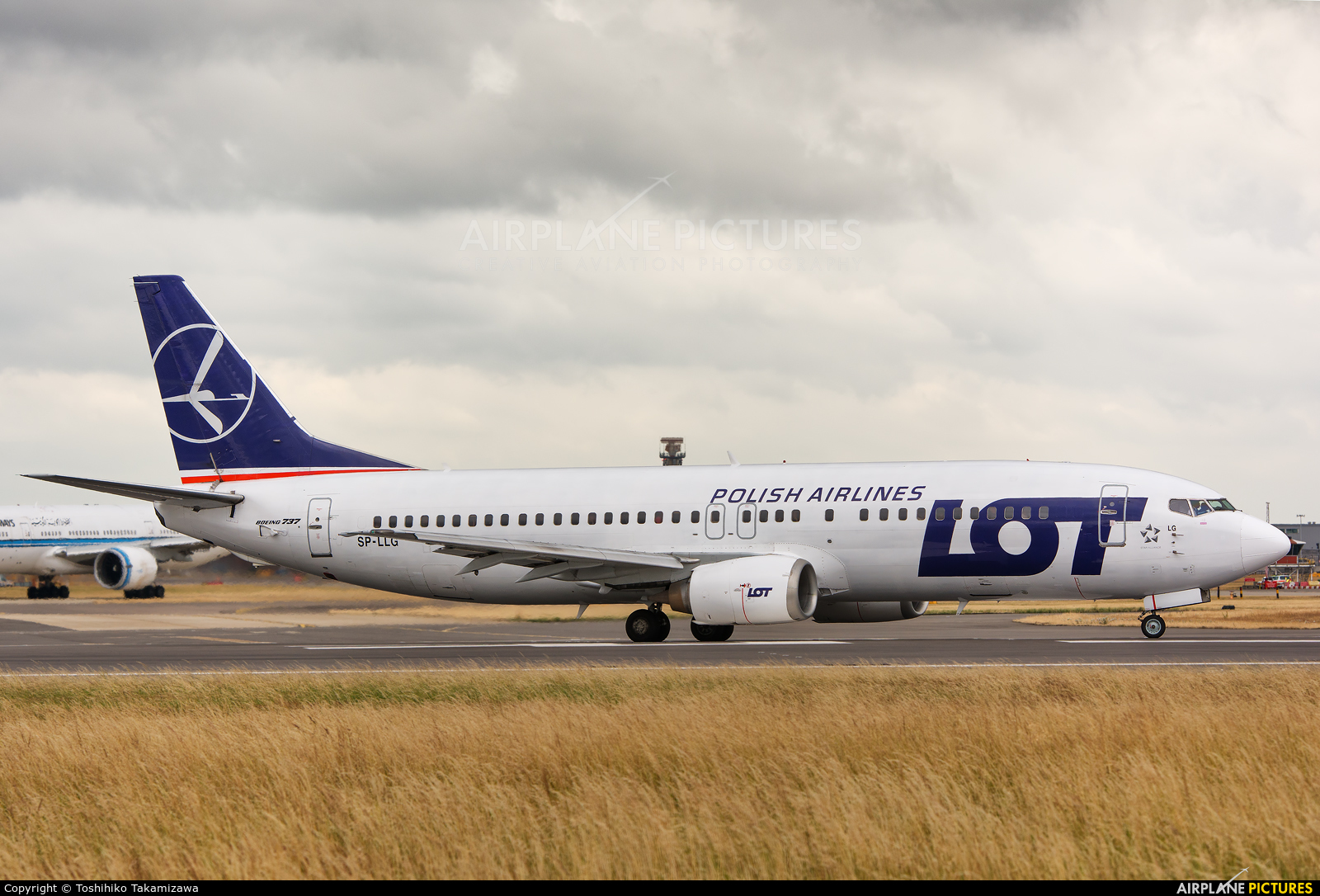 LOT - Polish Airlines SP-LLG aircraft at London - Heathrow