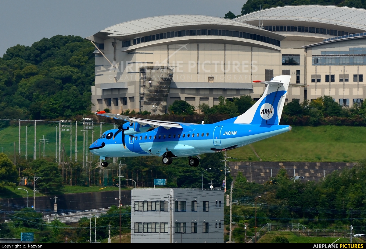 Amakusa Airlines JA01AM aircraft at Fukuoka