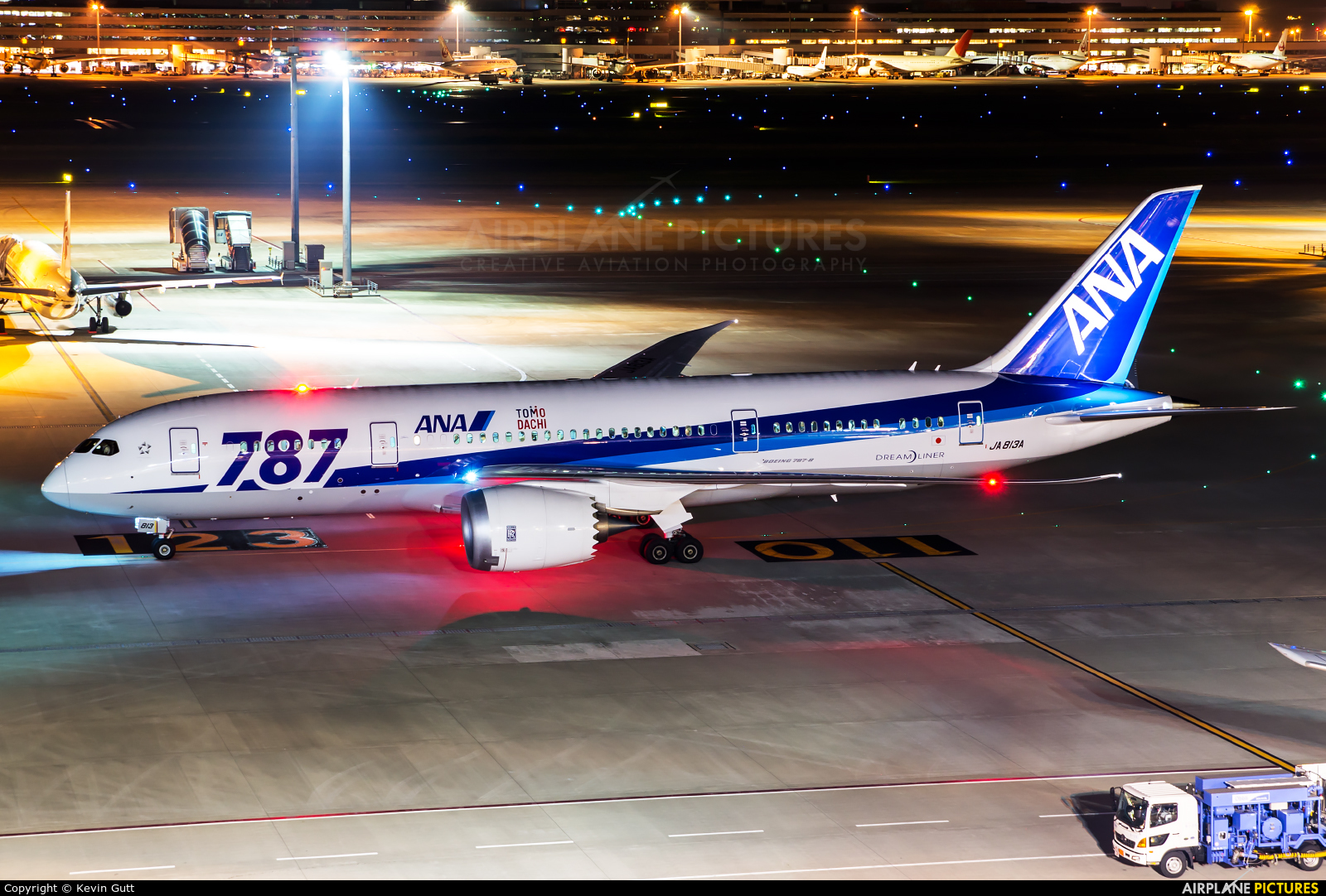 ANA - All Nippon Airways JA813A aircraft at Tokyo - Haneda Intl