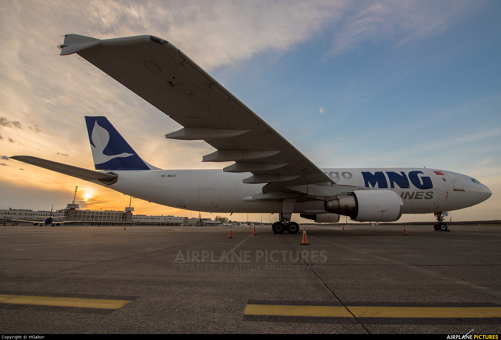MNG Airlines TC-MCC aircraft at Budapest Ferenc Liszt International Airport