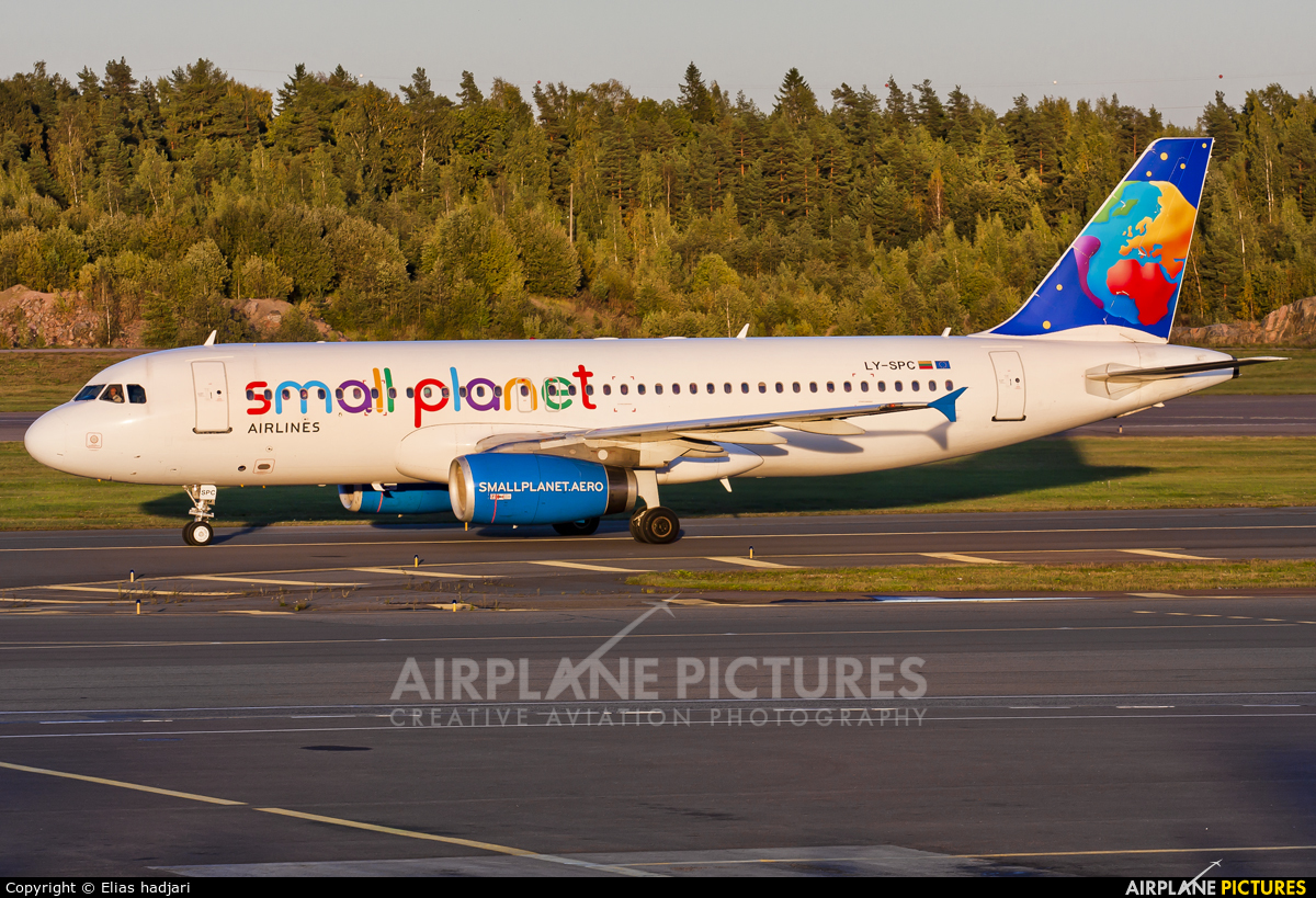 Small Planet Airlines LY-SPC aircraft at Helsinki - Vantaa