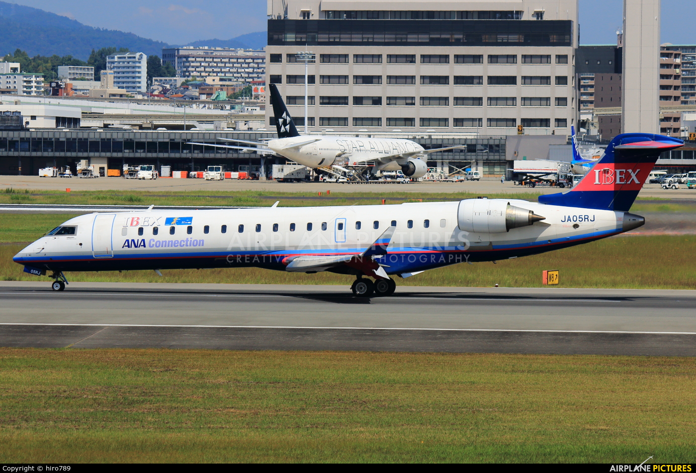 Ibex Airlines - ANA Connection JA05RJ aircraft at Osaka - Itami Intl