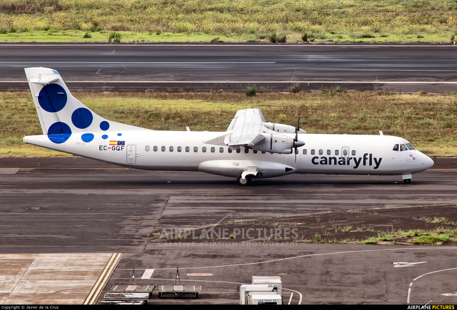 CanaryFly EC-GQF aircraft at Tenerife Norte - Los Rodeos