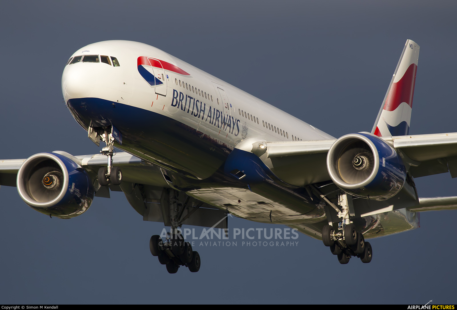 British Airways G-YMMD aircraft at London - Heathrow