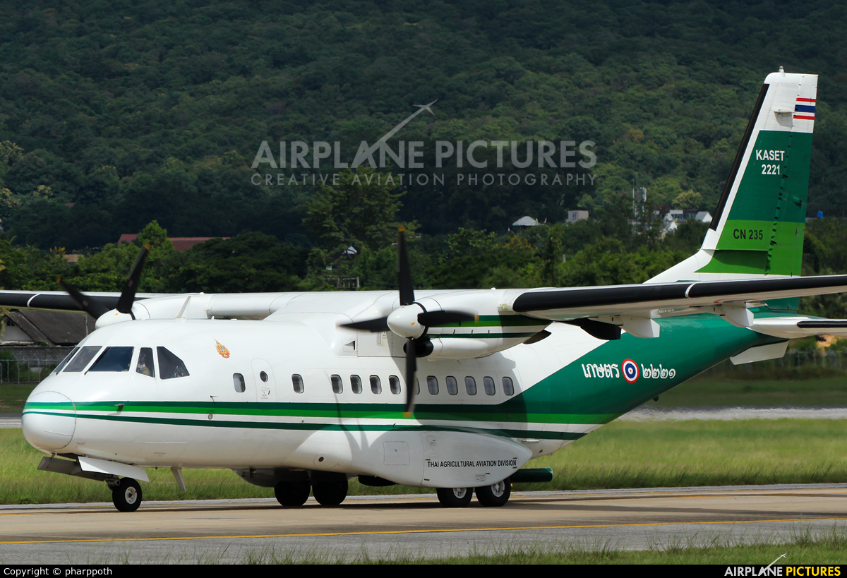 Thailand - KASET Bureau of Royal Rainmaking and Agricultural 2221 aircraft at Chiang-Mai