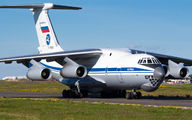 Russia AF Ilyushin Il-76 carrying President Putin's limousine in Paris title=