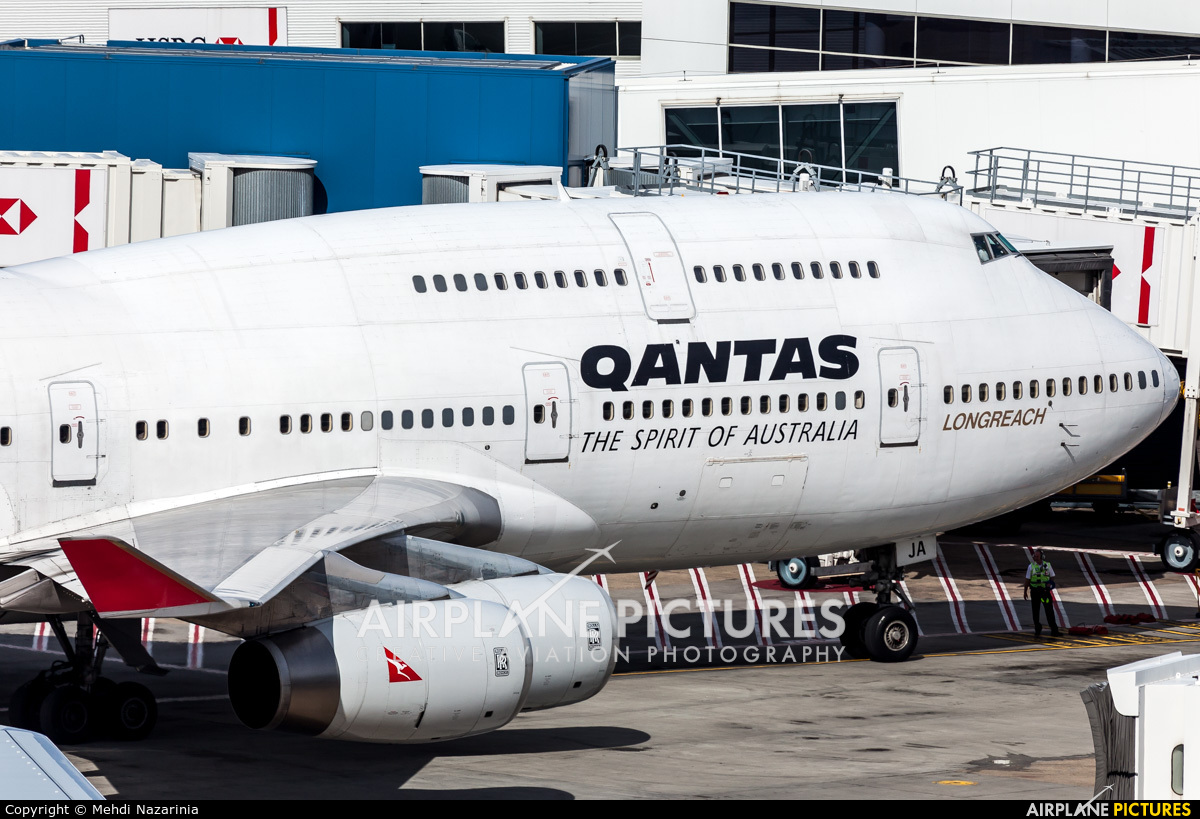 QANTAS VH-OJA aircraft at Sydney - Kingsford Smith Intl, NSW