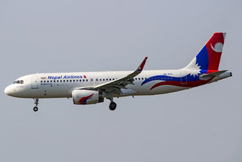 9N-AKX - Nepal Airlines Airbus A320