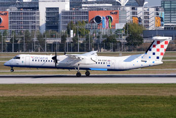 9A-CQC - Croatia Airlines de Havilland Canada DHC-8-400Q / Bombardier Q400