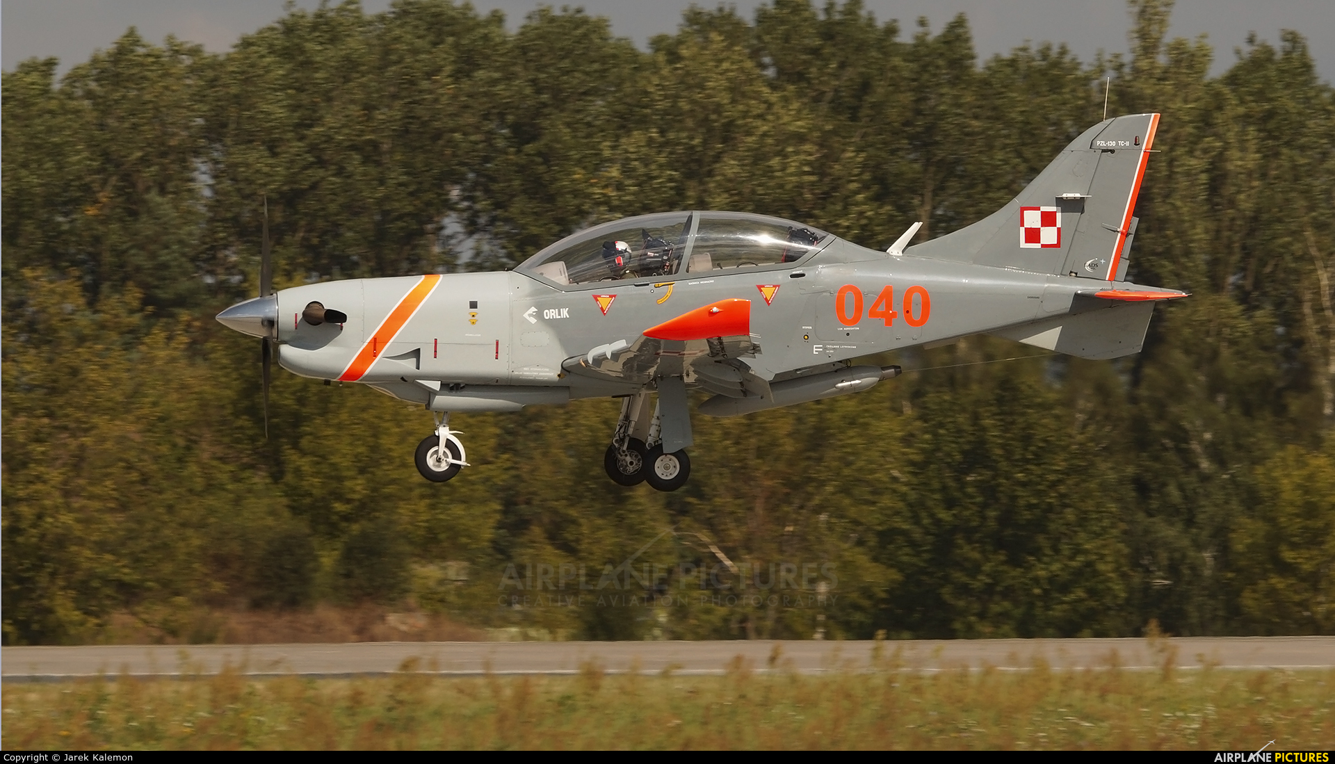 Poland - Air Force "Orlik Acrobatic Group" 040 aircraft at Poznań - Krzesiny