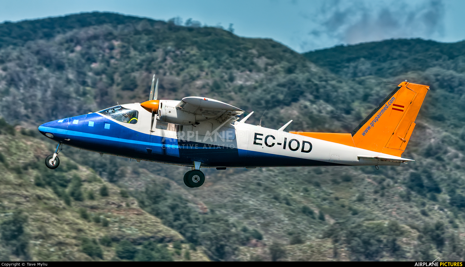 AirMed EC-IOD aircraft at Tenerife Norte - Los Rodeos