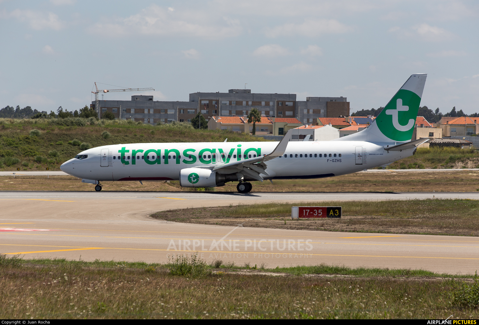 Transavia France F-GZHS aircraft at Porto