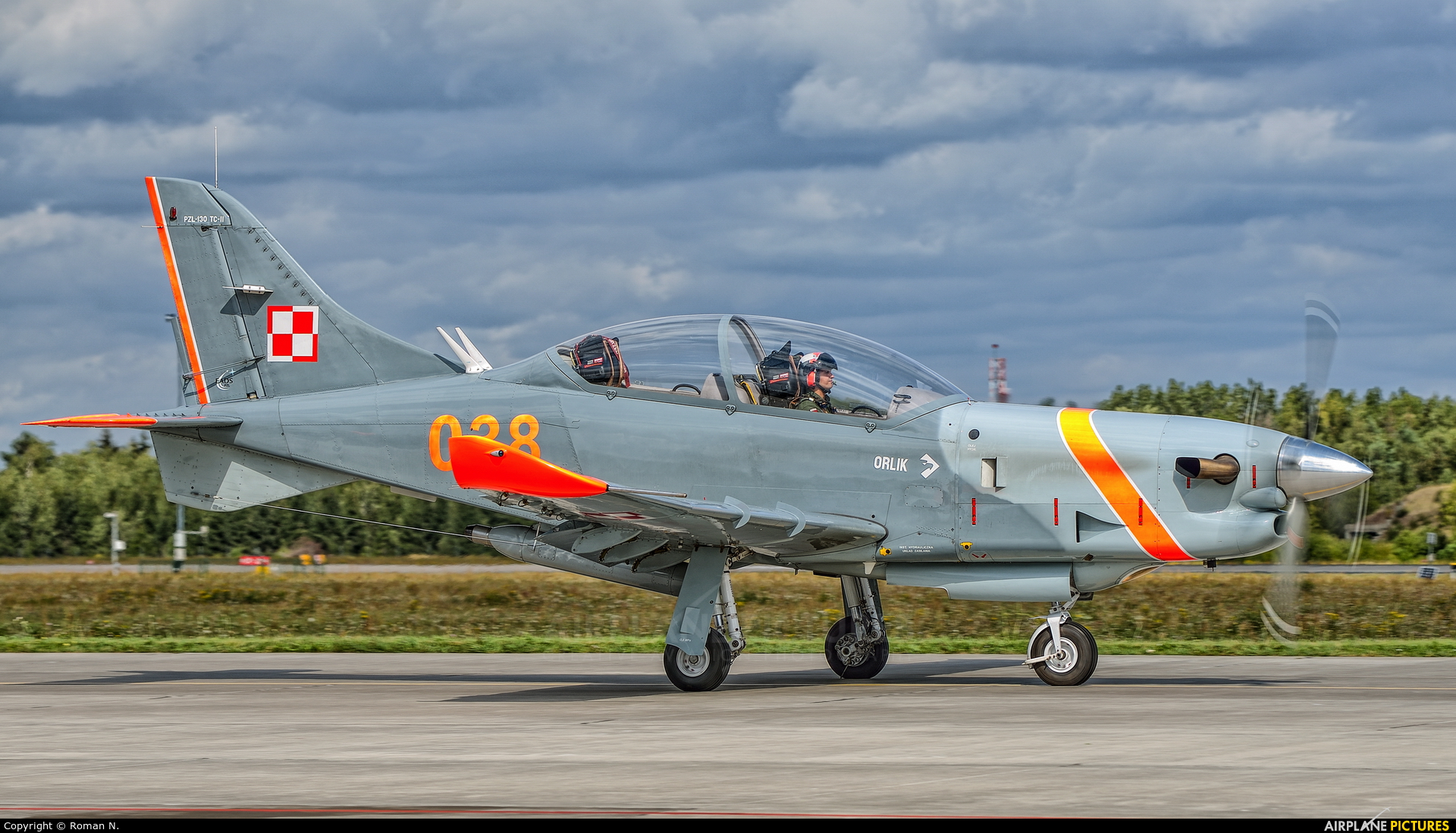Poland - Air Force "Orlik Acrobatic Group" 038 aircraft at Poznań - Krzesiny