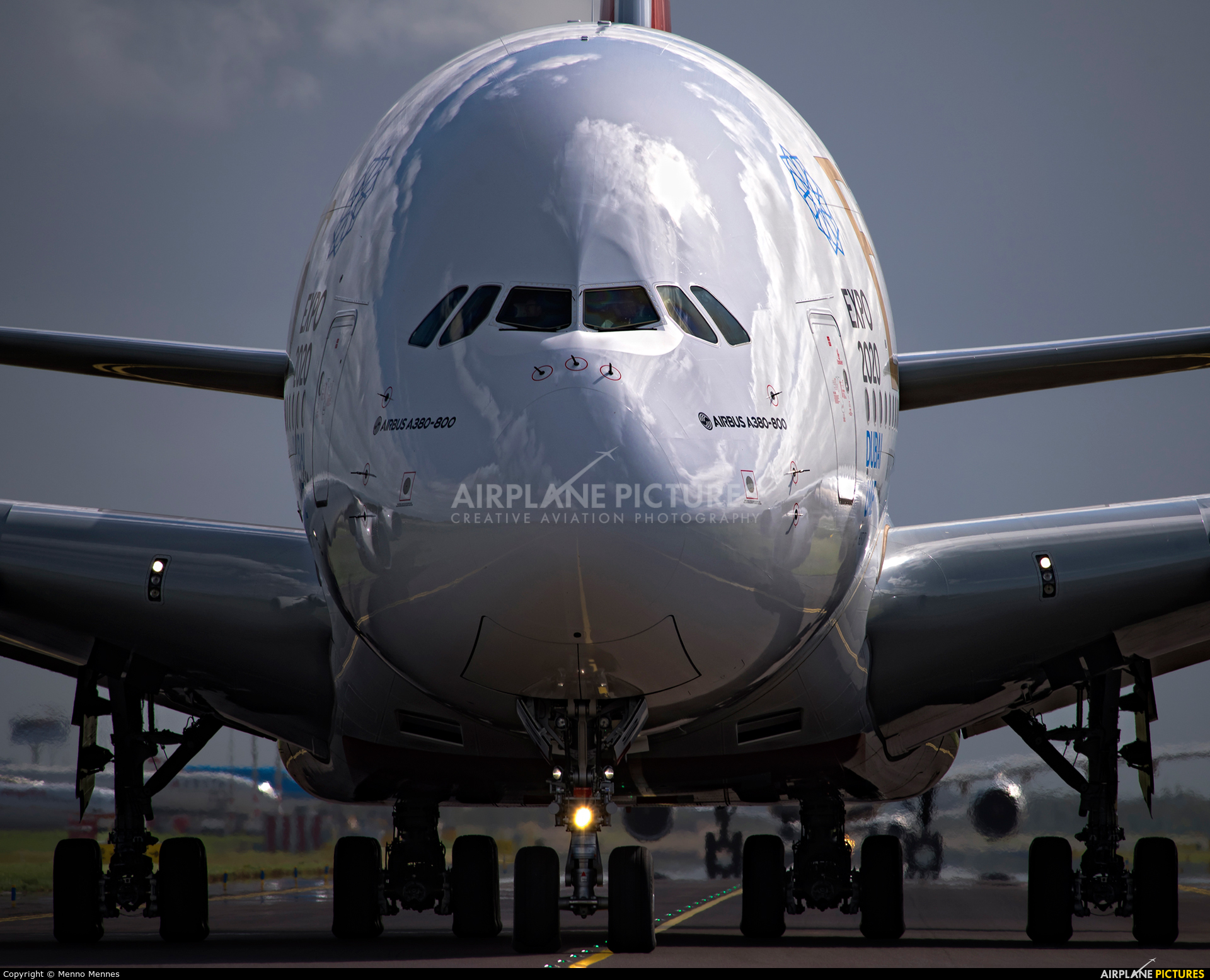 Emirates Airlines - aircraft at Amsterdam - Schiphol