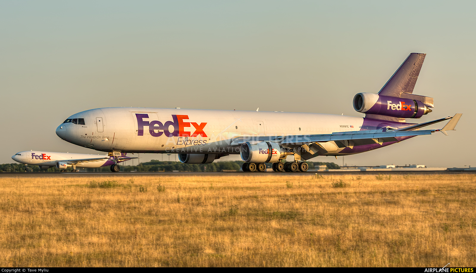 FedEx Federal Express N599FE aircraft at Paris - Charles de Gaulle