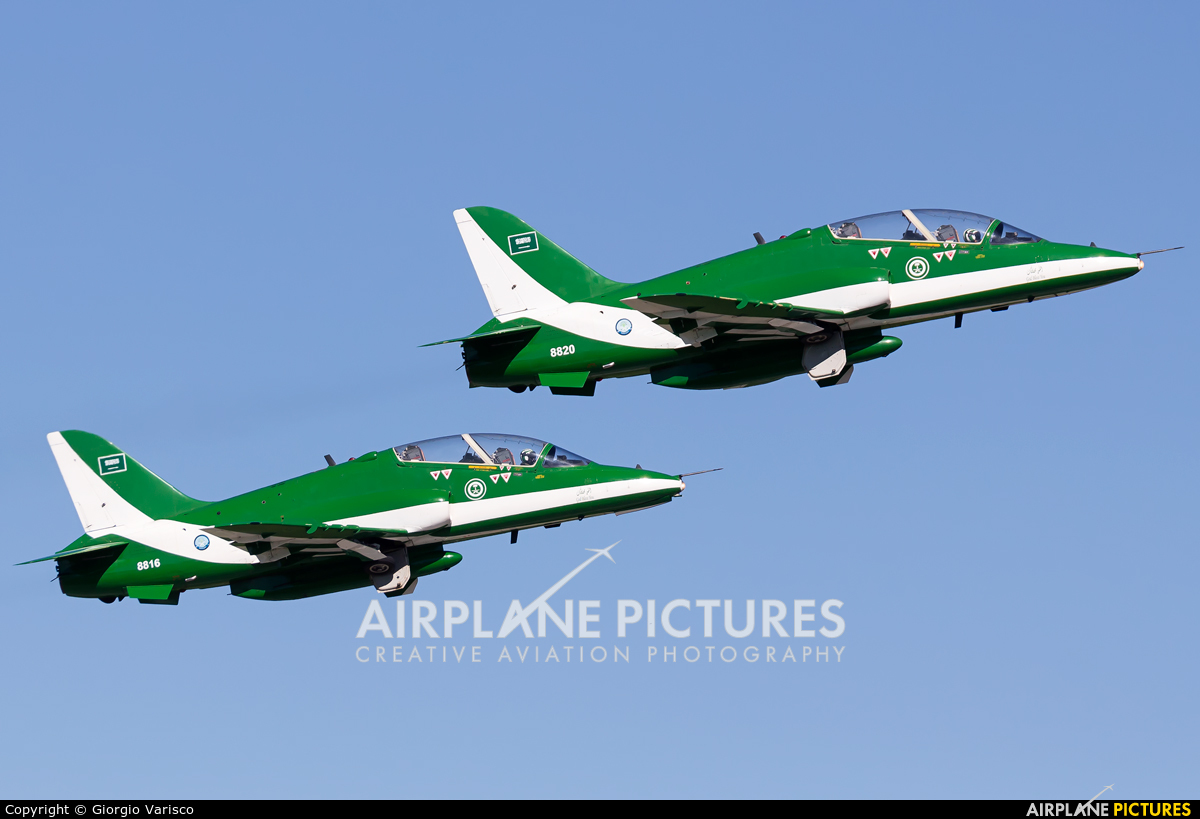 Saudi Arabia - Air Force: Saudi Hawks 8820 aircraft at Rivolto