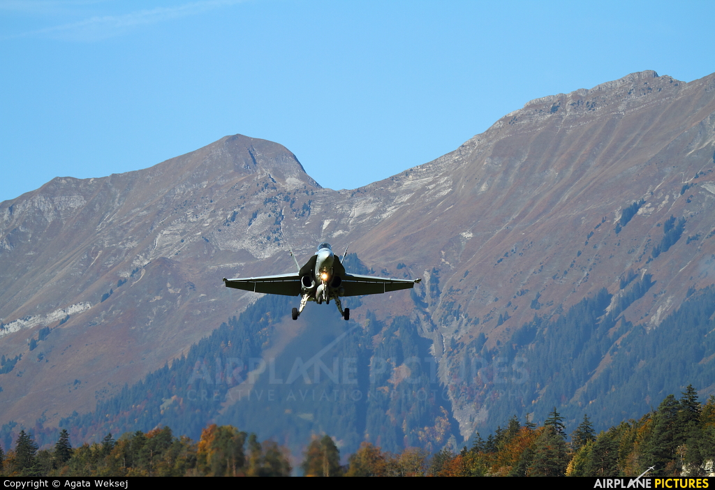 Switzerland - Air Force J-5017 aircraft at Meiringen