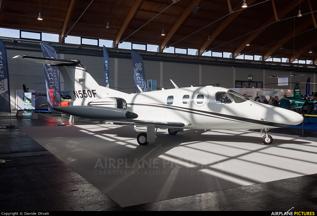 Eclipse Aviation N550F aircraft at Friedrichshafen