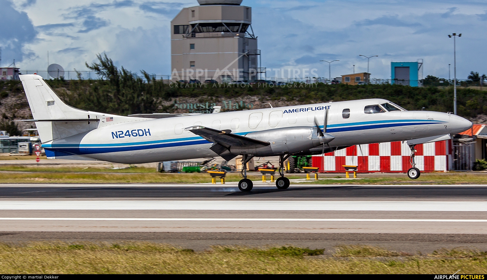 Ameriflight N246DH aircraft at Sint Maarten - Princess Juliana Intl