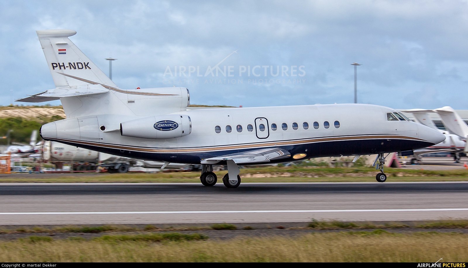 Private PH-NDK aircraft at Sint Maarten - Princess Juliana Intl