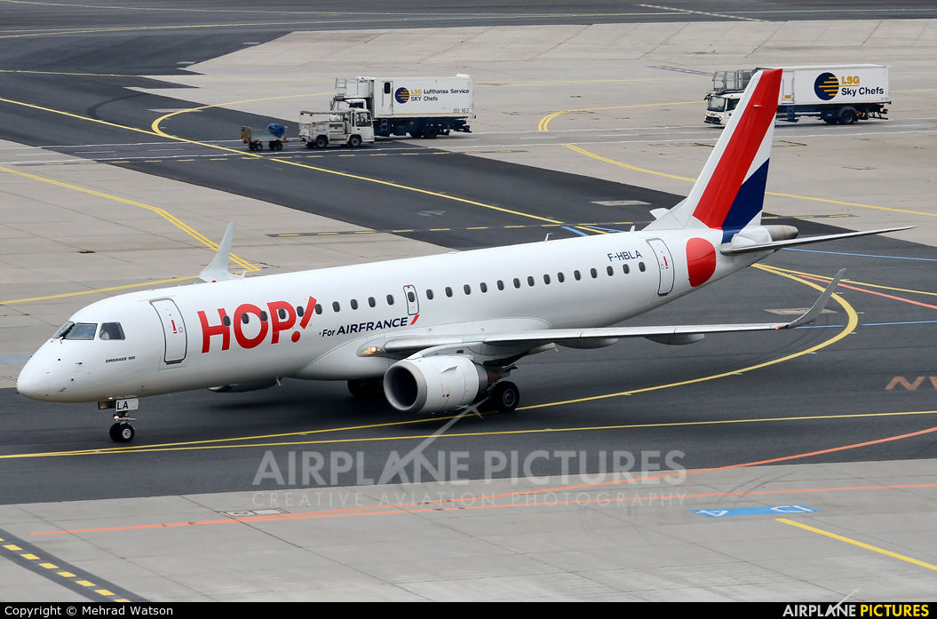 Air France - Hop! F-HBLA aircraft at Frankfurt
