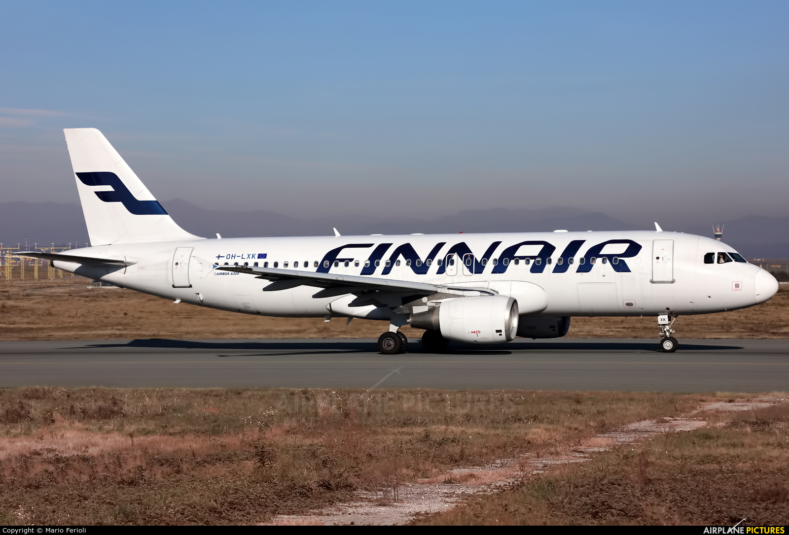 Finnair OH-LXK aircraft at Milan - Malpensa