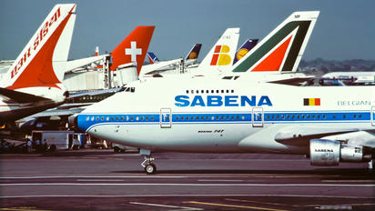 OO-SGA - Sabena Boeing 747-100