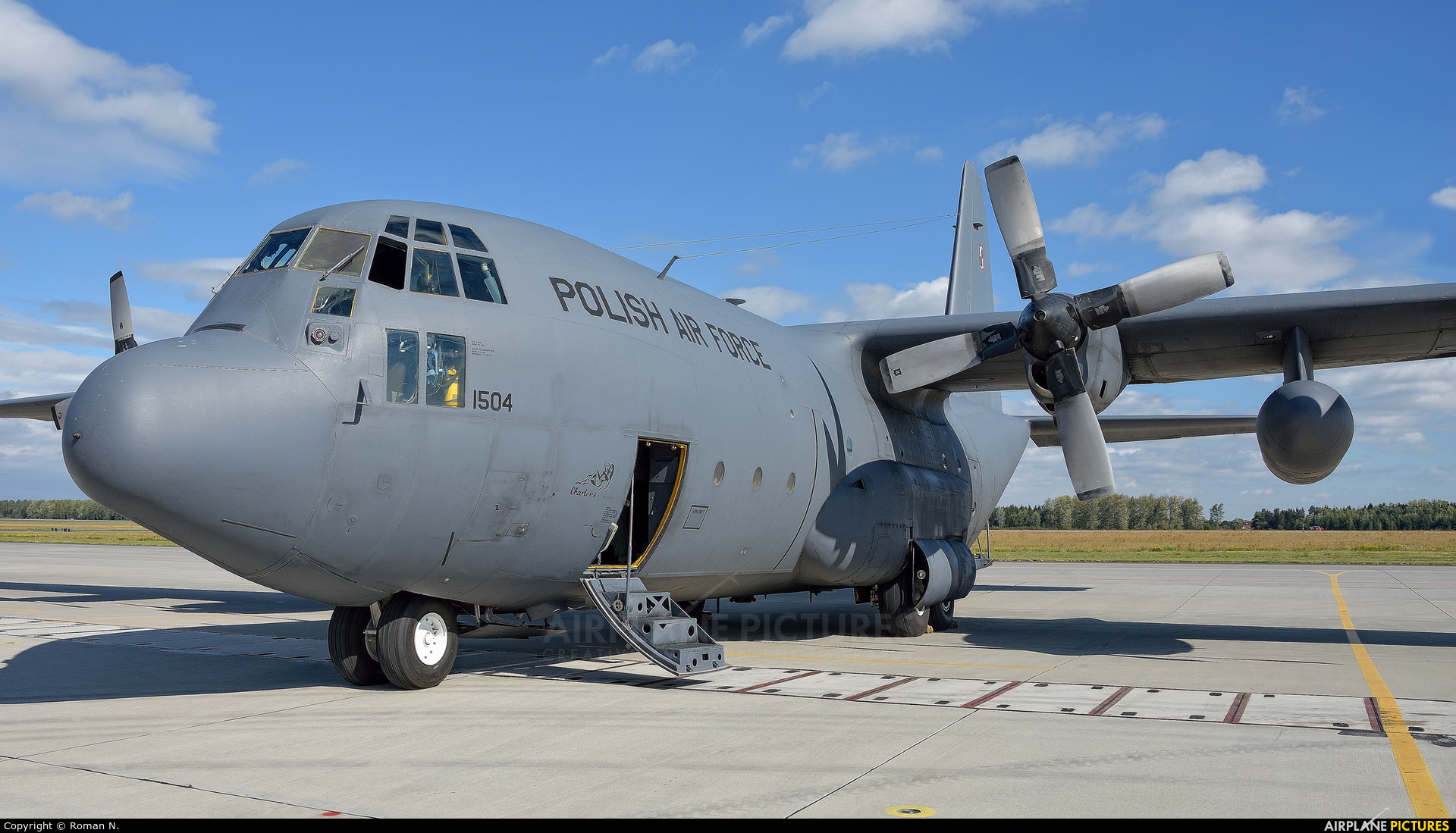 Poland - Air Force 1504 aircraft at Poznań - Krzesiny