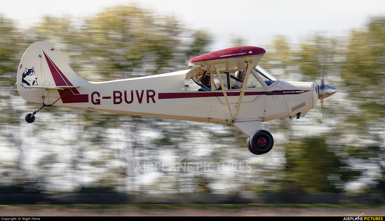 Private G-BUVR aircraft at Chichister / Goodwood