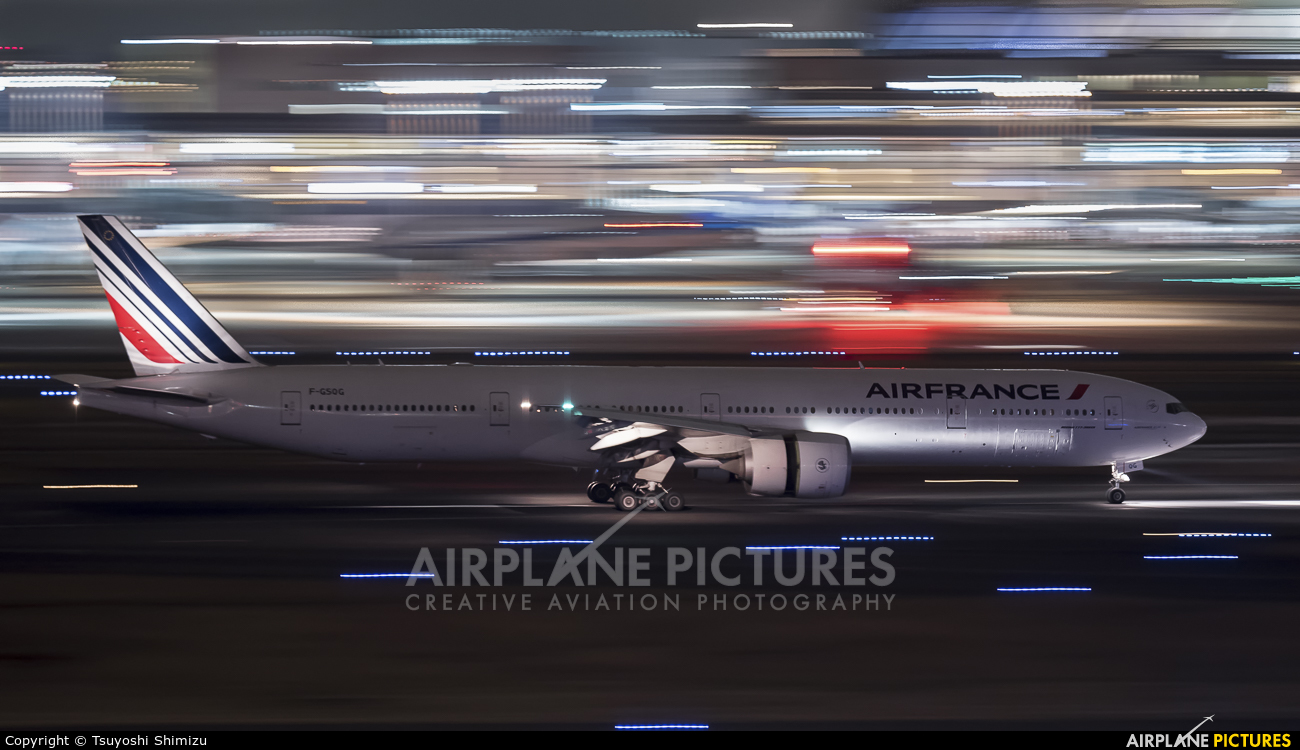 Air France F-GSQG aircraft at Tokyo - Haneda Intl