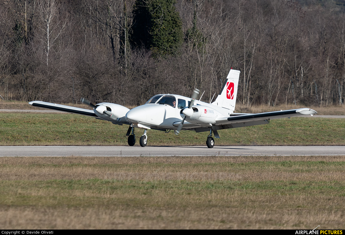Private I-GORC aircraft at Verona - Boscomantico