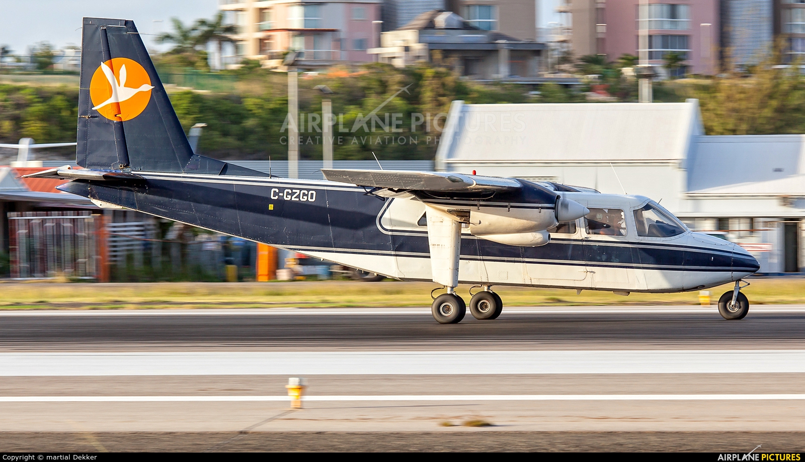 North-Wright Airways Ltd C-GZGO aircraft at Sint Maarten - Princess Juliana Intl