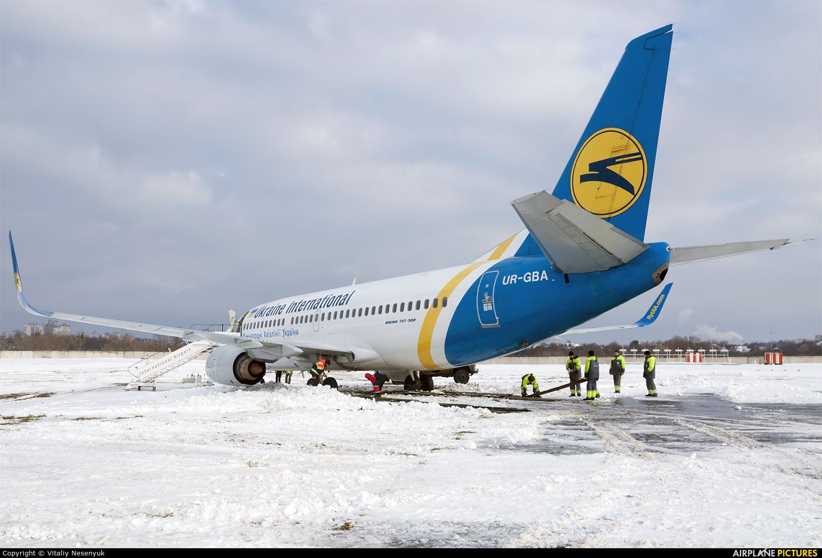 Ukraine International Airlines UR-GBA aircraft at Kyiv - Zhulyany