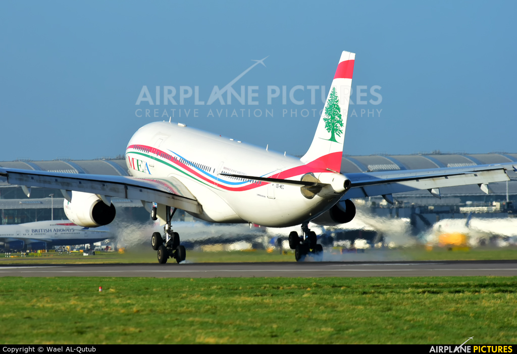 MEA - Middle East Airlines OD-MEC aircraft at London - Heathrow