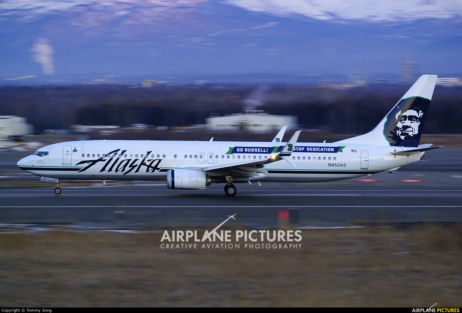 Alaska Airlines N453AS aircraft at Anchorage - Ted Stevens Intl / Kulis Air National Guard Base