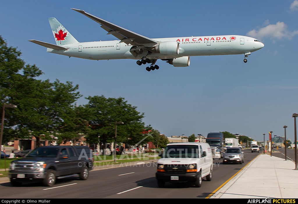 Air Canada C-FIVR aircraft at Toronto - Pearson Intl, ON