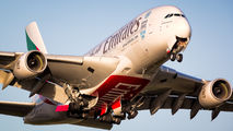 A6-EEN - Emirates Airlines Airbus A380 aircraft